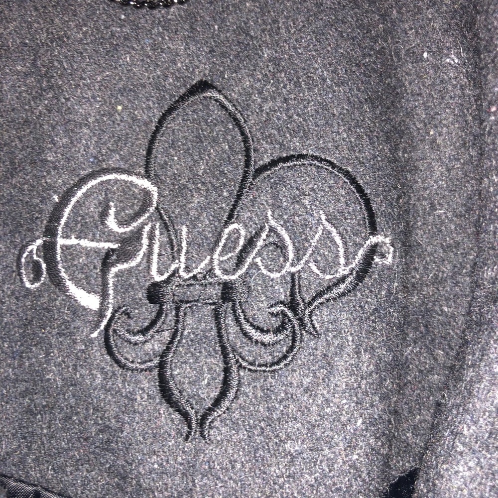 Brand New Guess Charcoal Lined Coat